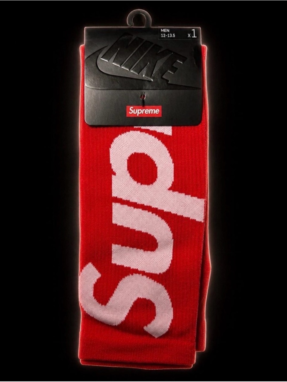 Nike × Supreme Crew Socks - Shoe Size: 12-13.5 - NWT